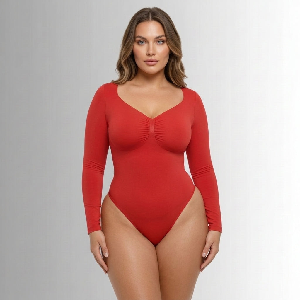 HolyShape Коригуюче боді з утяжкою живота та підтримкою грудей стрінгами