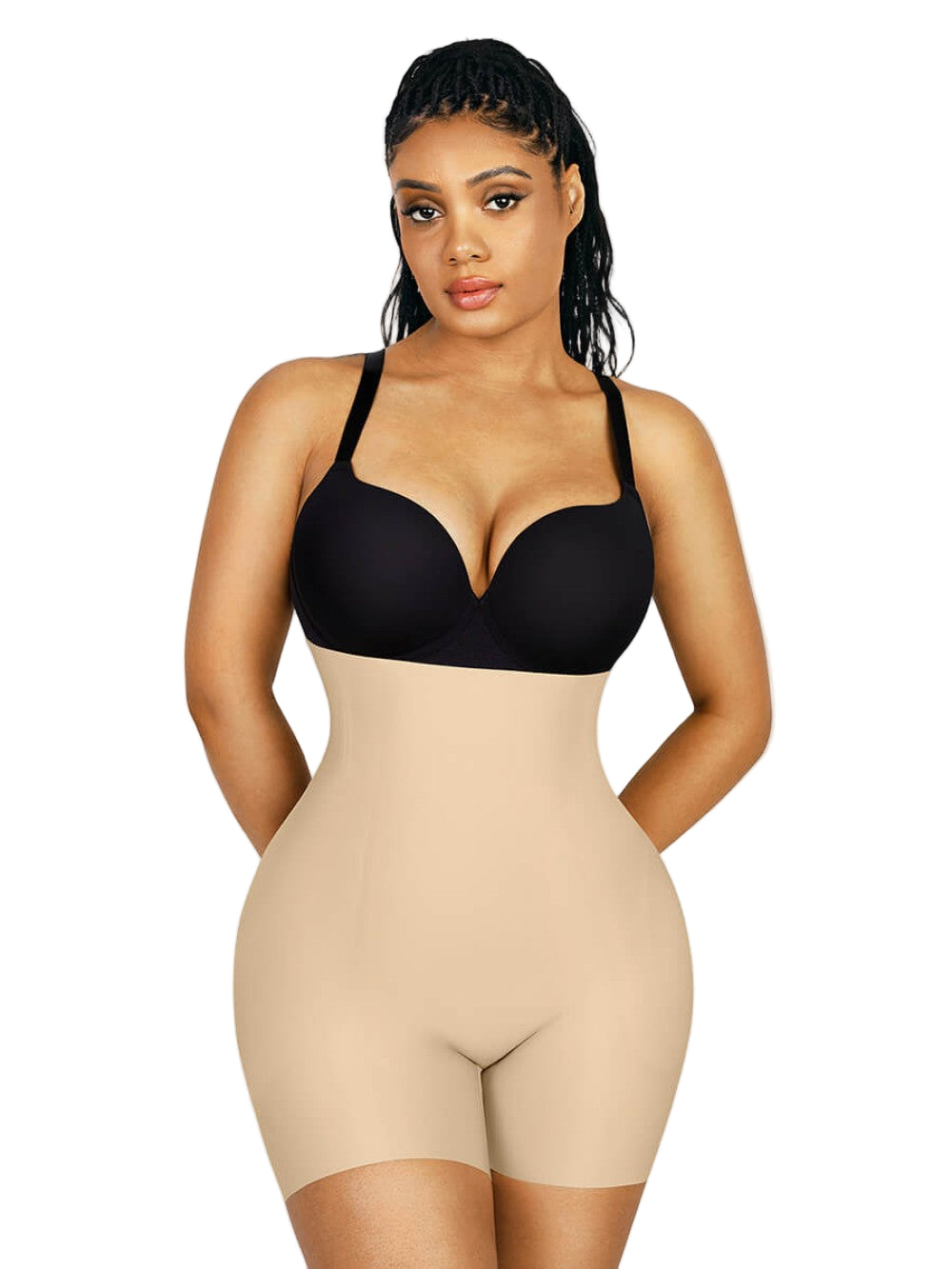 Модель у розмірі S.
Талія: 75 см, стегна: 105 см, бюст: 97 см.