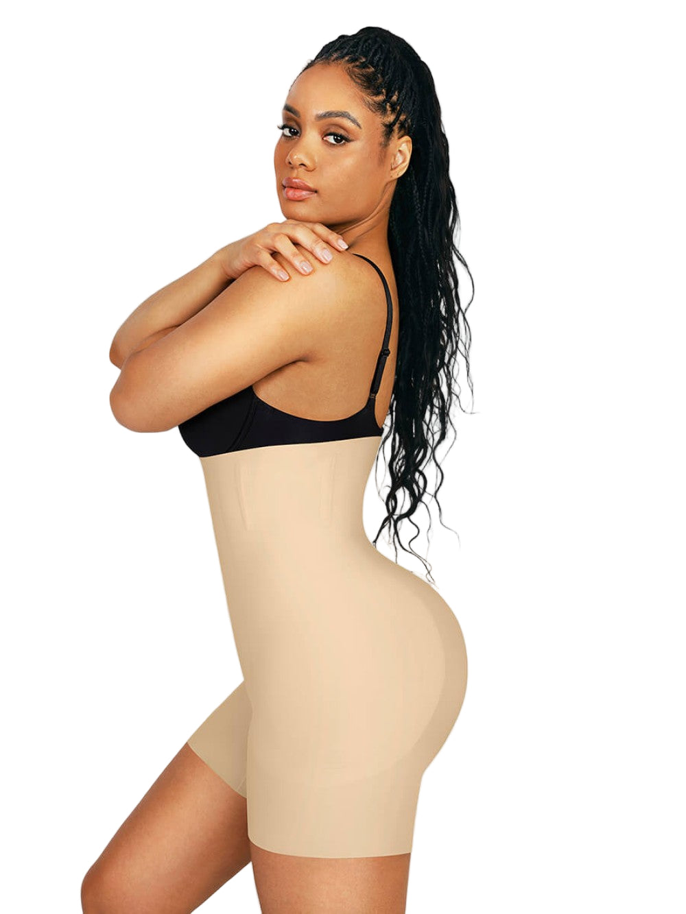 Модель у розмірі S.
Талія: 75 см, стегна: 105 см, бюст: 97 см.