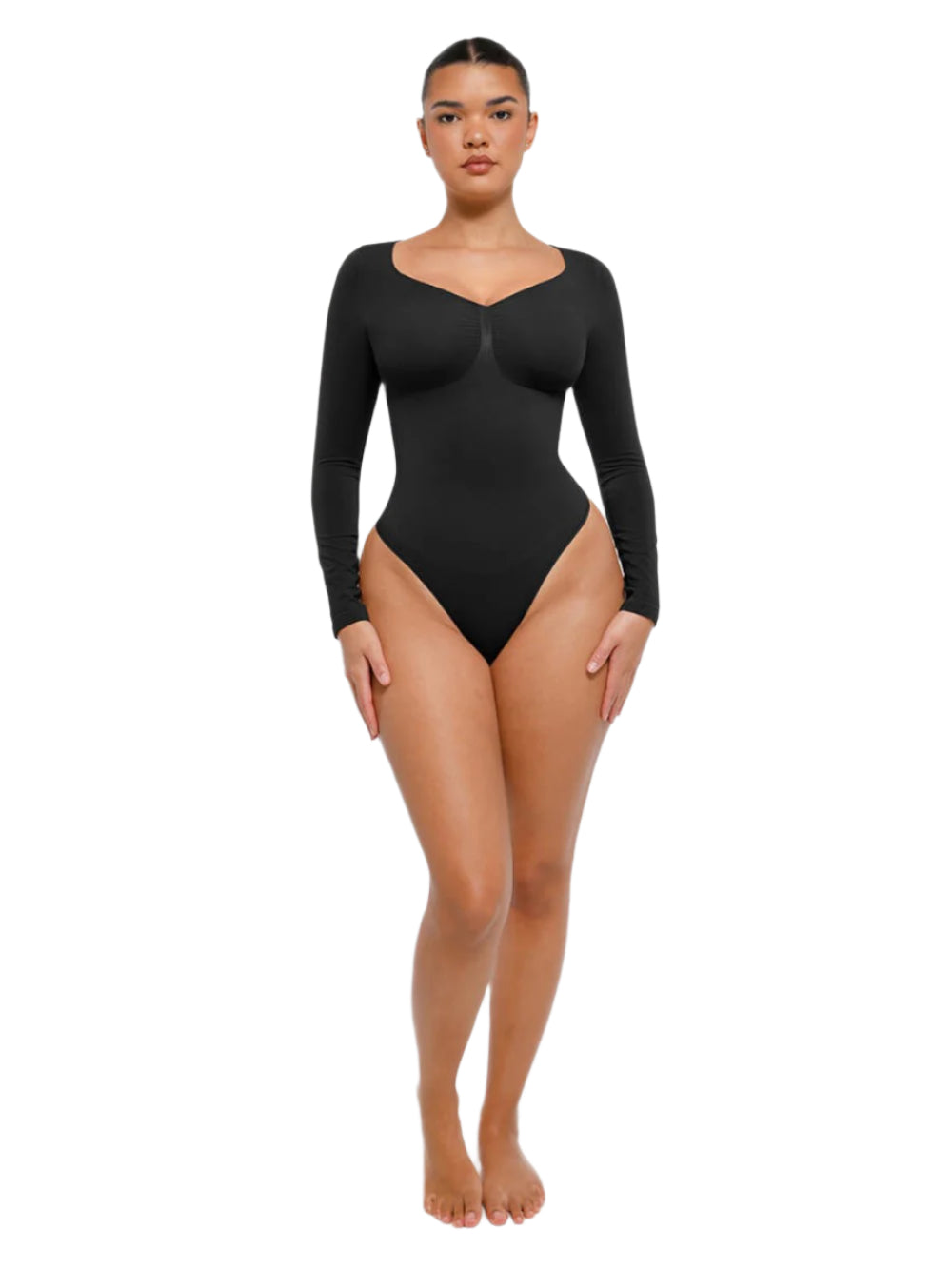 Модель у розмірі M.
ОГ: 89 см, ОТ: 76 см, ОС: 112 см.