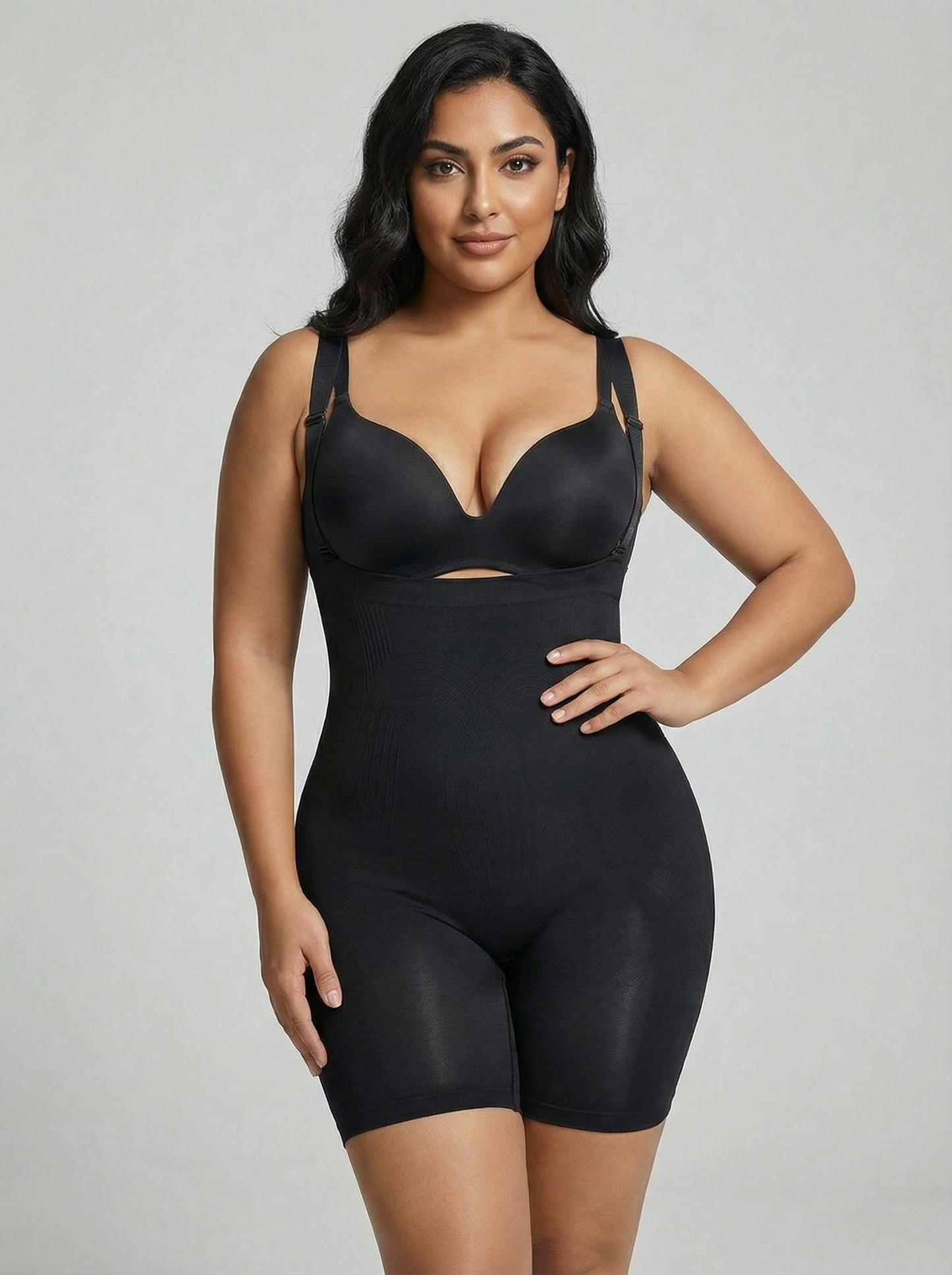 Коригуючі Шорти “Струнка Талія” З Підтримкою Сідниць Та Знімними Бретелями