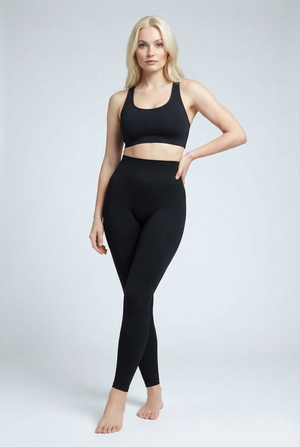 Bezszwowe legginsy modelujące na co dzień