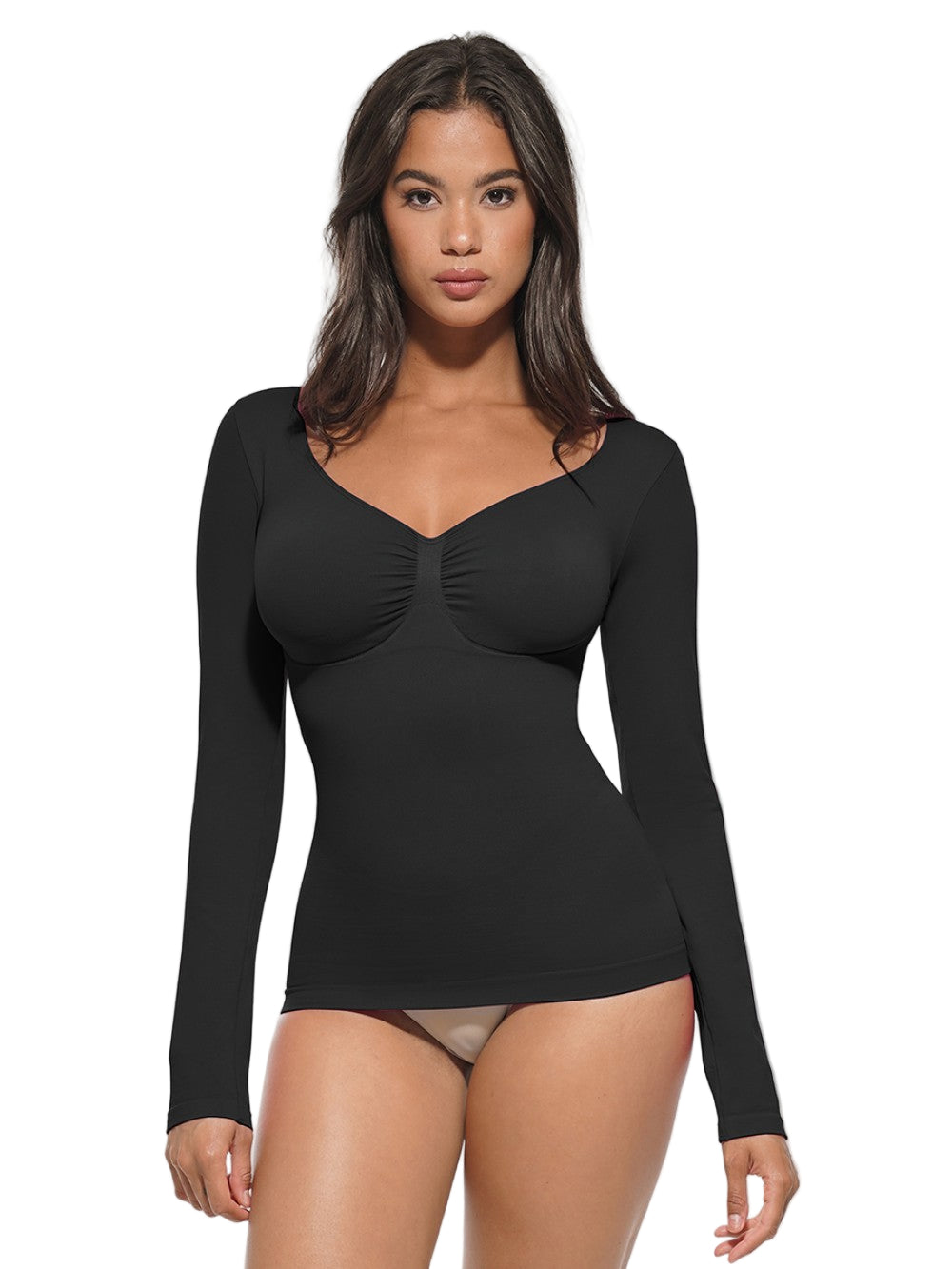 Модель у розмірі S.
Талія: 58 см, стегна: 97 см, бюст: 86 см.