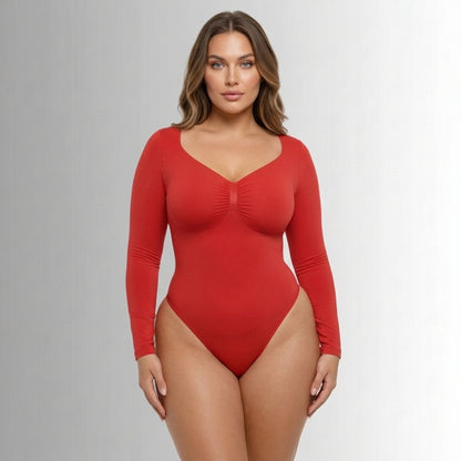 HolyShape Коригуюче боді з утяжкою живота та підтримкою грудей стрінгами