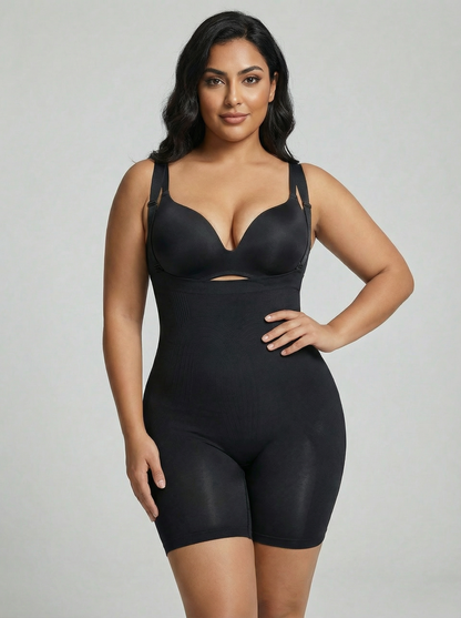 Коригуючі Шорти “Струнка Талія” З Підтримкою Сідниць Та Знімними Бретелями